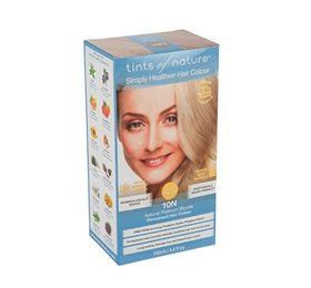 Produktbillede af Tints of Nature Hårfarve 10N Platinium Blonde Blonde 130 ml på tilbud