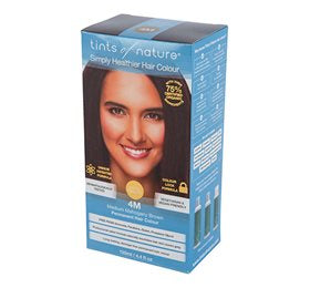 Produktbillede af Tints of Nature Hårfarve 4M Medium Mahogany Brown 130 ml på tilbud