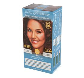 Produktbillede af Tints of Nature Hårfarve 5R Rich Copper Brown Brown 130 ml på tilbud