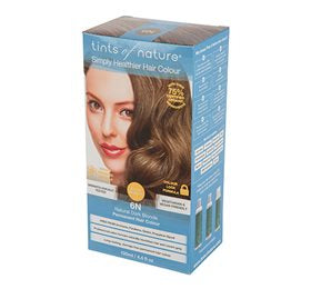 Produktbillede af Tints of Nature Hårfarve 6N Dark Blonde 130ml. på tilbud