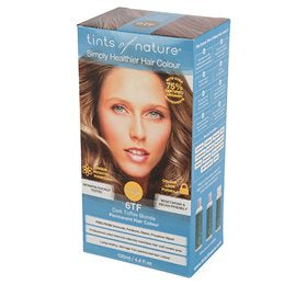 Produktbillede af Tints of Nature Hårfarve 6TF Dark Toffee Blonde 130 ml på tilbud