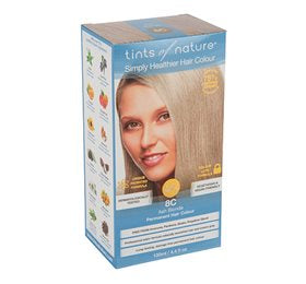 Produktbillede af Tints of Nature Hårfarve 8C Ash Blonde 130 ml på tilbud