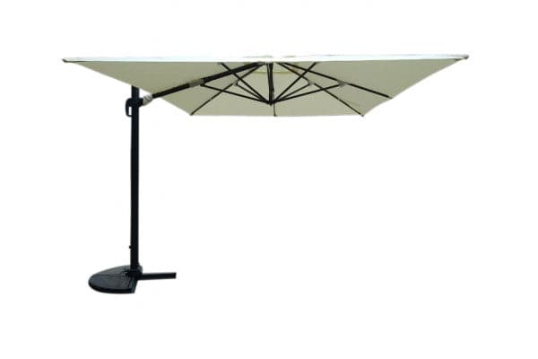 Hængeparasol 3x4 meter - Natur ❤ Stort online udvalg i Gozomo.dk ❤ Billig fragt og hurtig levering 2 - 5 hverdage - Varenummer: HML-DK1008 / Ean: &