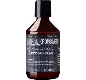 Detaljeret produktbillede af Ecooking Hair & Body Wash 250ml. på tilbud