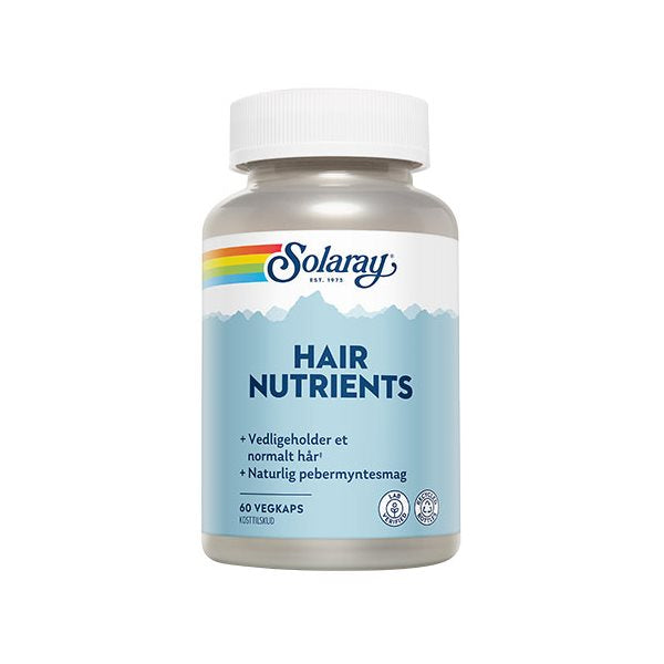 Produktbillede af Solaray Hair Nutrients 60 kap. på tilbud