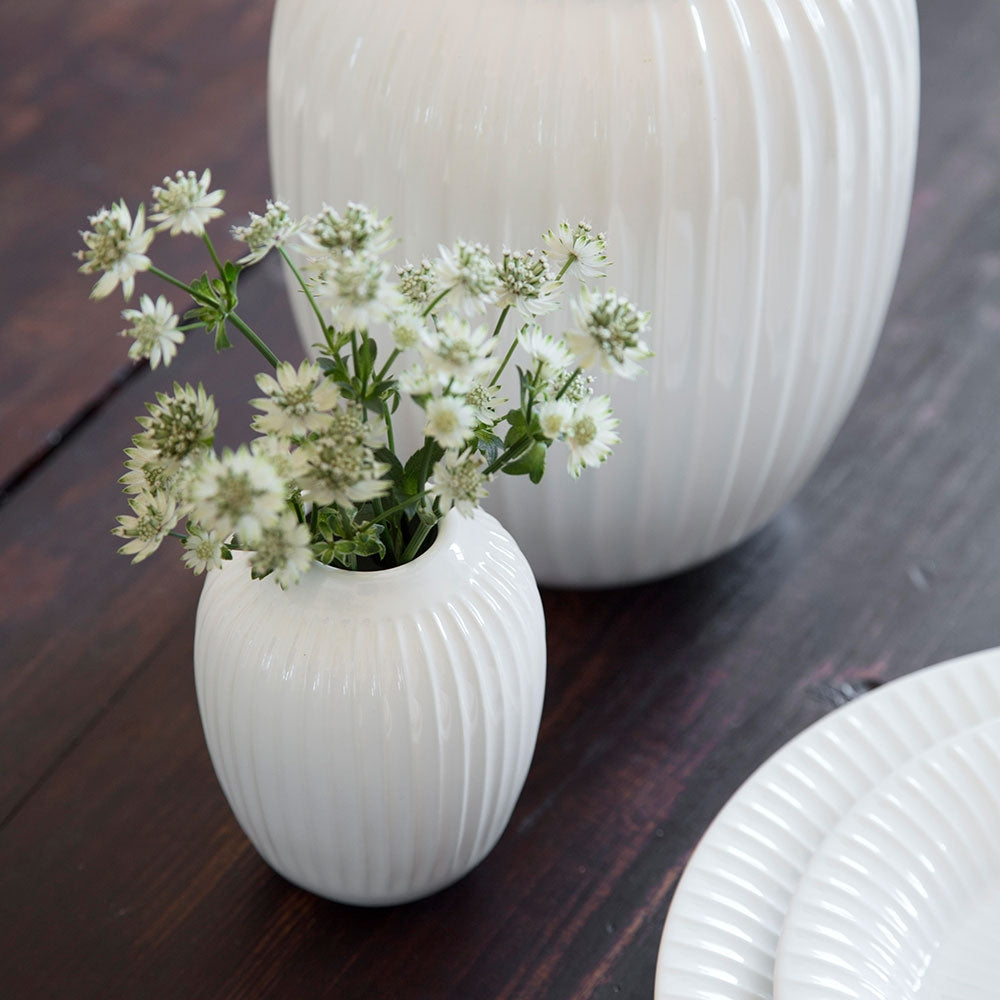 Produktbillede af Kähler Hammershøi vase miniature 3-pak grøn i premium kvalitet