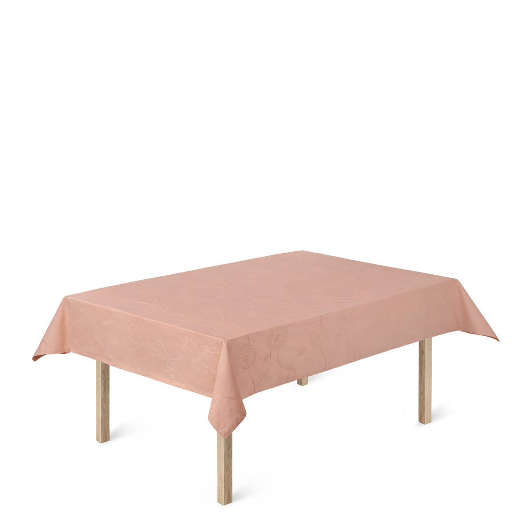 Produktbillede af Kähler Hammershøi Poppy Damaskdug 150x370 cm nude i premium kvalitet