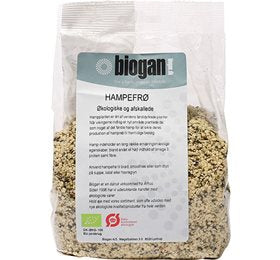 Detaljeret produktbillede af Biogan Hampefrø afskallede Ø 400g. X på tilbud