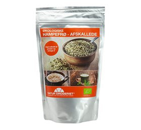 Detaljeret produktbillede af ND Hampefrø afskallede Ø 300g. på tilbud
