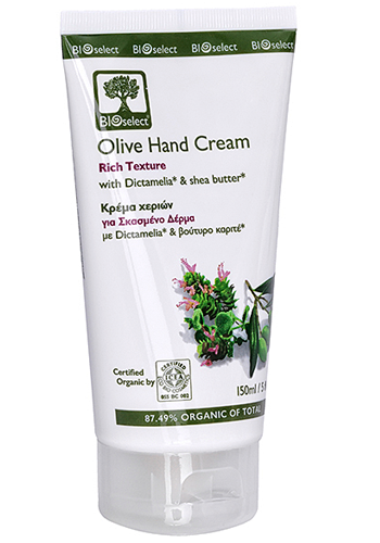 Produktbillede af Bioselect Oliven Håndcreme Fed 150ml. på tilbud