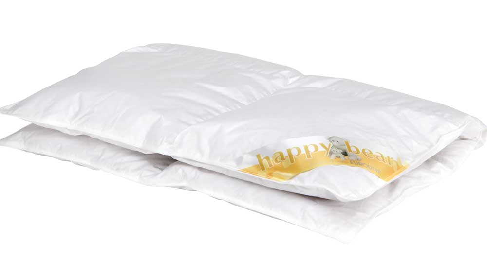 Produktbillede af Eurodun Happy Bear Økologiske Babydyne på tilbud i høj kvalitet