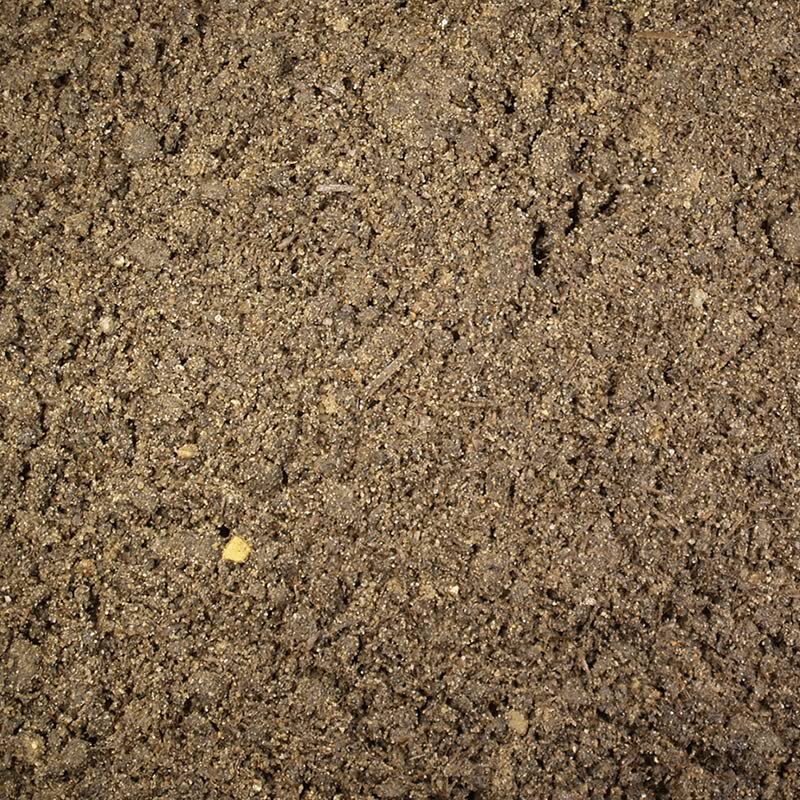 Harpet muldjord 0-6 mm 1000 liter