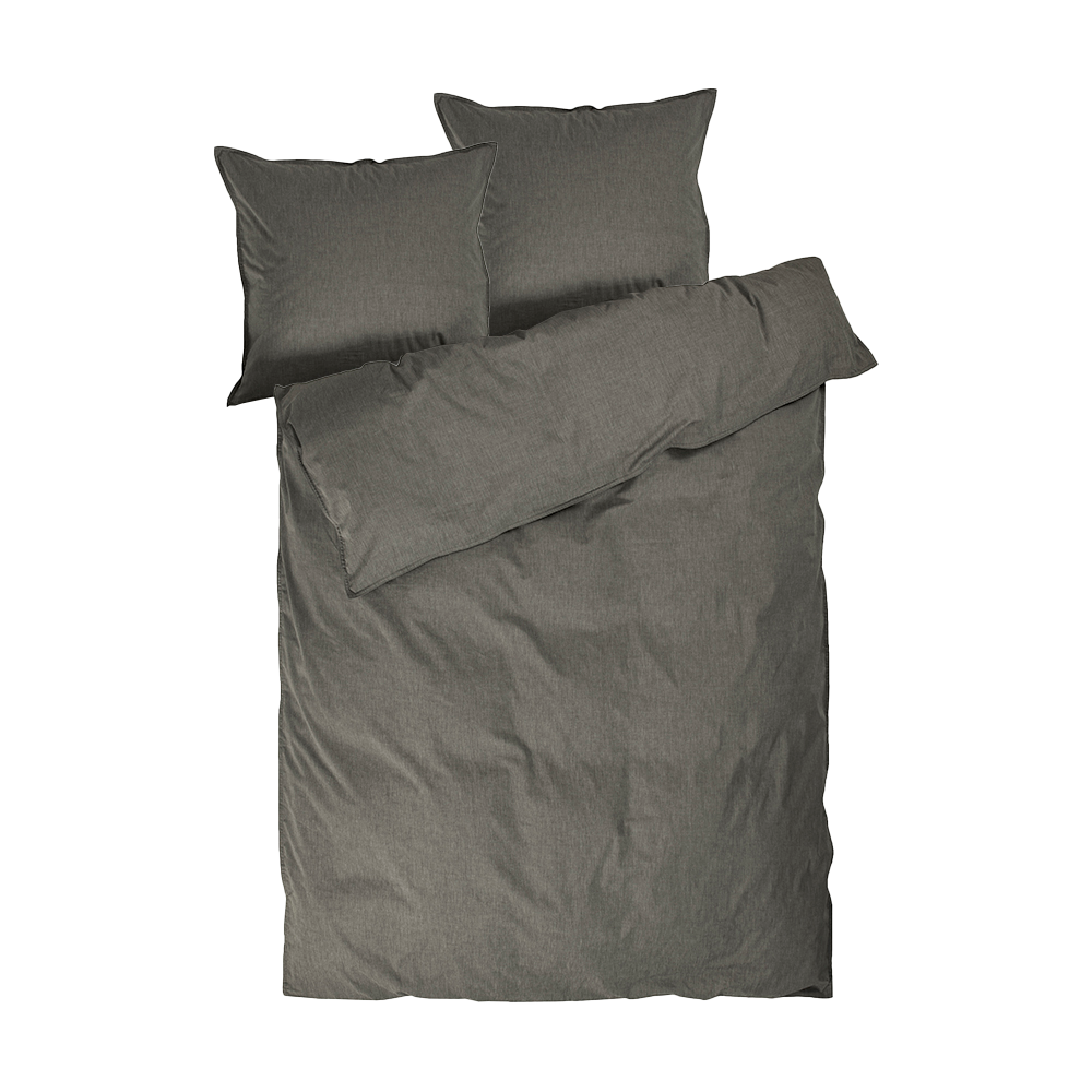 Produktbillede af HARVEST Grey sengesæt 200x220 cm på tilbud i høj kvalitet