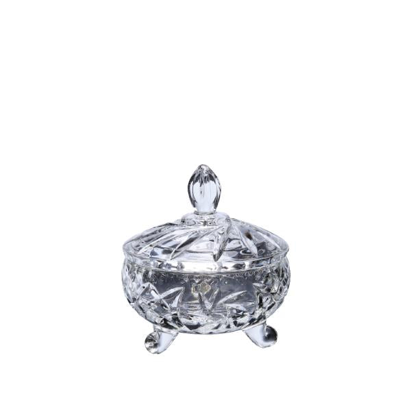 Produktbillede af Aida Harvey bonbonniere med 3 ben og låg i premium kvalitet