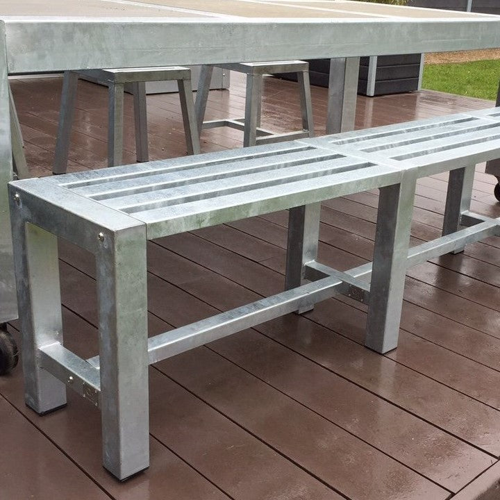 Produktbillede af Rock-Solid havebænk 288/298 cm lang 4 x 4 cm. på tilbud i høj kvalitet