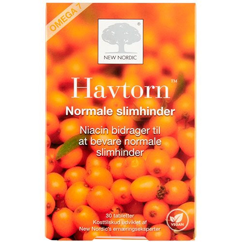 Produktbillede af New Nordic Havtorn 30 tabletter på tilbud