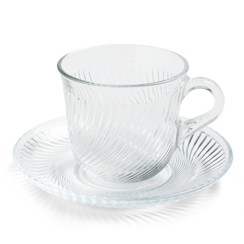 HAY Pirouette kop med underkop, 150 ml, klar