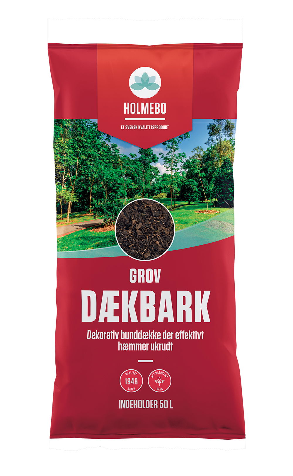 Produktbillede af Dækbark 20-40 mm 50 liter på tilbud i høj kvalitet