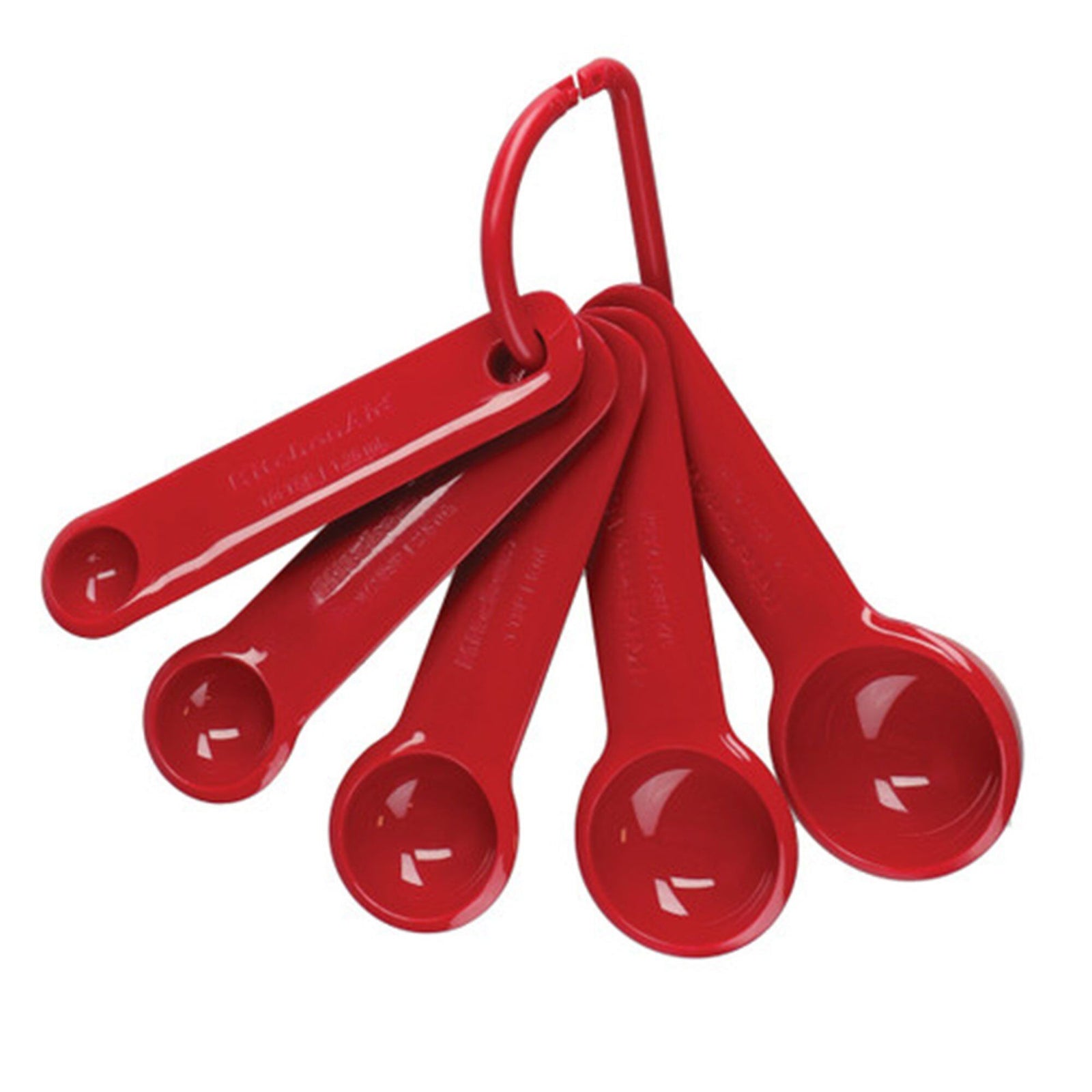 Kitchenaid KitchenAid Måleskeer, empire red, 5 stk. ❤ produktfoto (Målebæger)