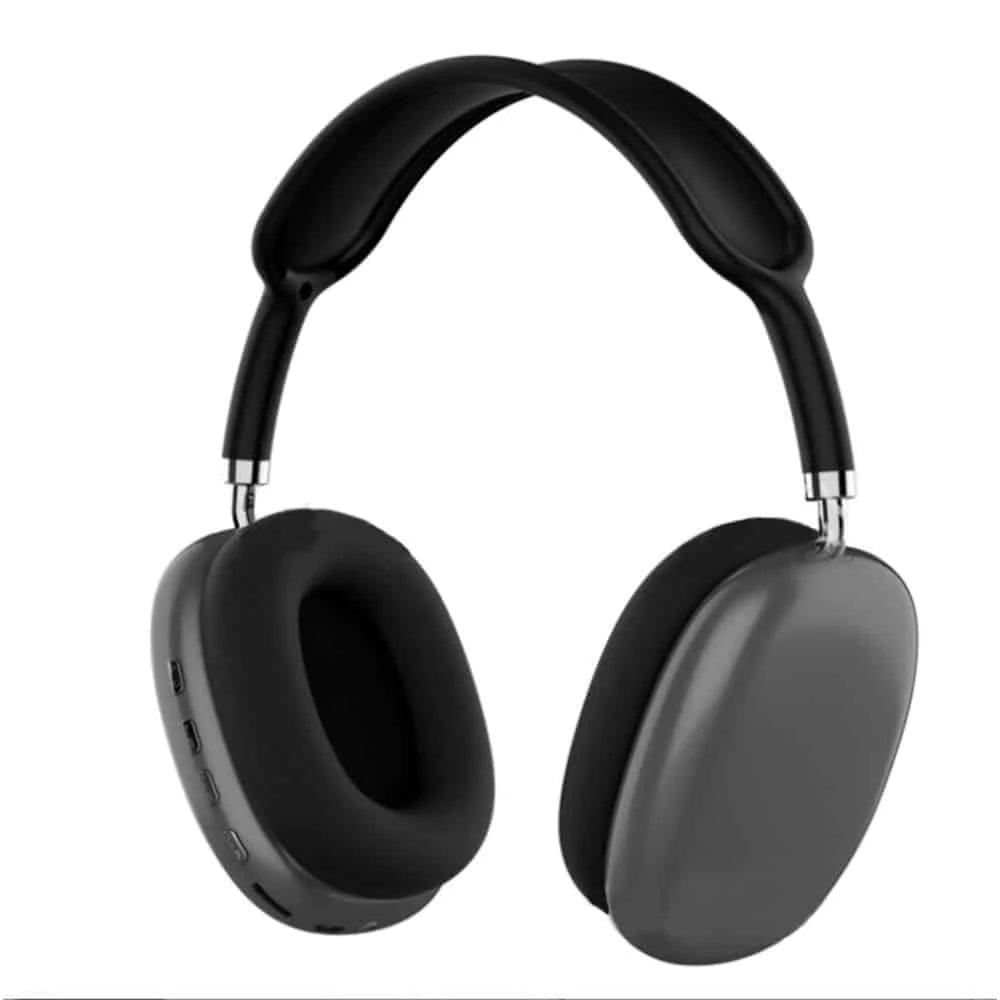Bluetooth Headset P9 (Sølv og Sort) Sort