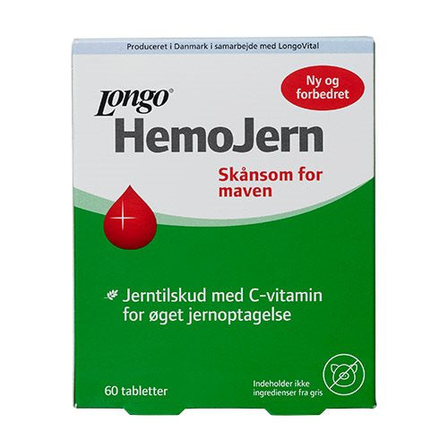 Produktbillede af HemoJern 75 tab. på tilbud