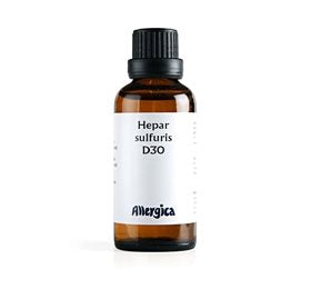Produktbillede af Hepar sulf. D30 50 ml. på tilbud