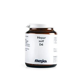 Produktbillede af Allergica Hepar sulf. D6 50g. på tilbud