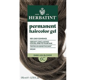 Produktbillede af Herbatint 6C Dark Ash Blond 170 ml på tilbud