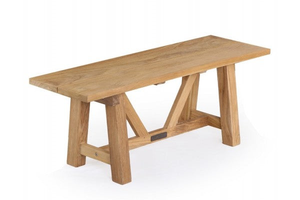 Produktbillede af Hercules Teak Bænk 120 cm på tilbud i høj kvalitet