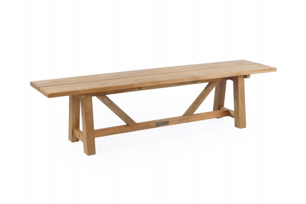 Produktbillede af Hercules Teak Bænk 180 cm på tilbud i høj kvalitet