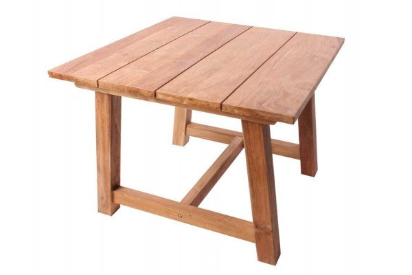 Produktbillede af Hercules Teak bord 4 planker (100x100) på tilbud i høj kvalitet