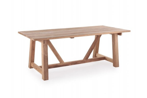 Produktbillede af Hercules Teak Plankebord 100x200 cm på tilbud i høj kvalitet