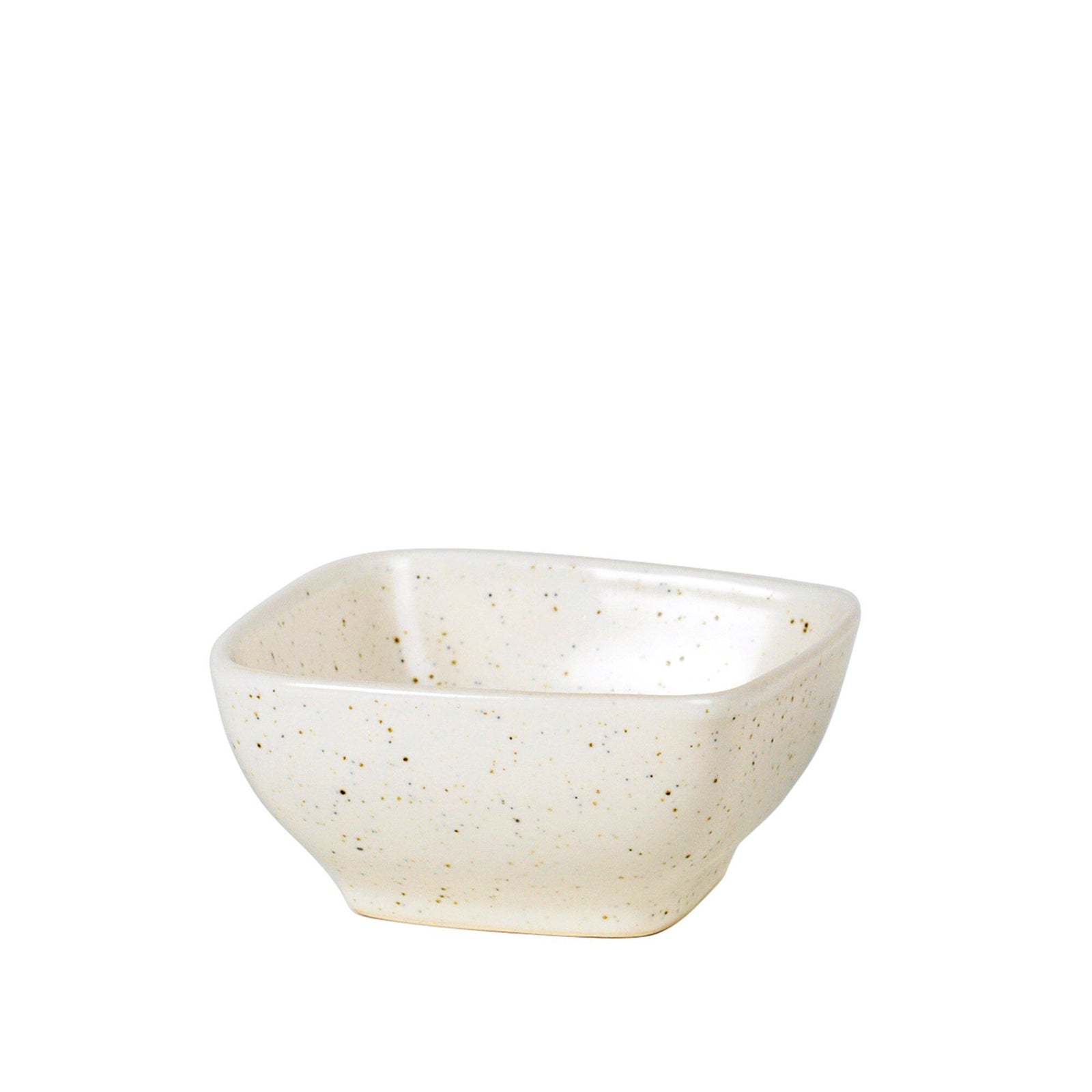 Broste Broste Nordic Vanilla firkantet skål 8 cm – frontbillede (Skål)