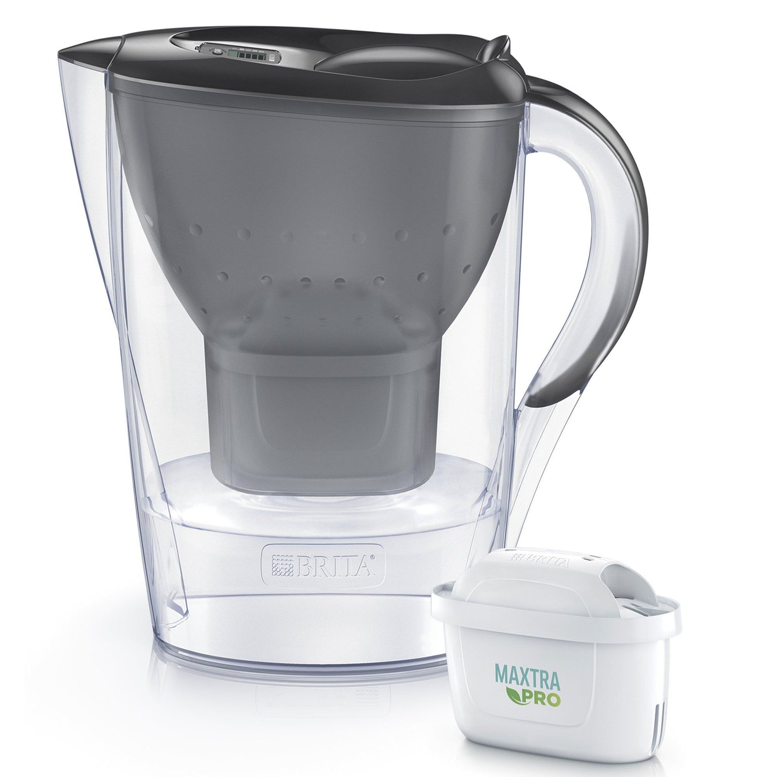 Brita Brita Marella vandfilterkande + 3 filtre, grå ❤ produktfoto (Vandfilterkande)