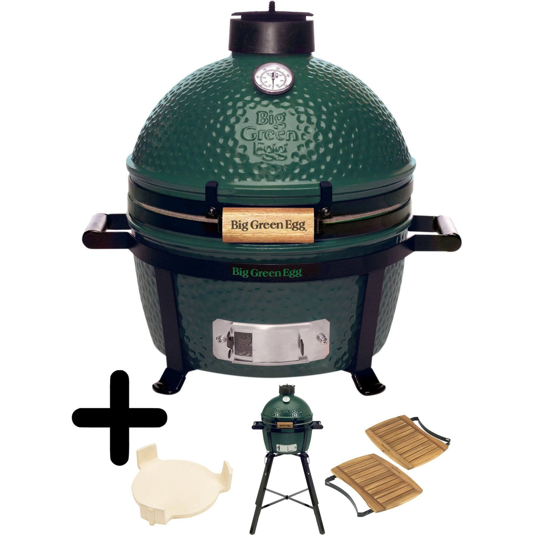 Big green egg Big green egg Kulgrill komplet pakke+, minimax – vinkelbillede (Kamadogrill)