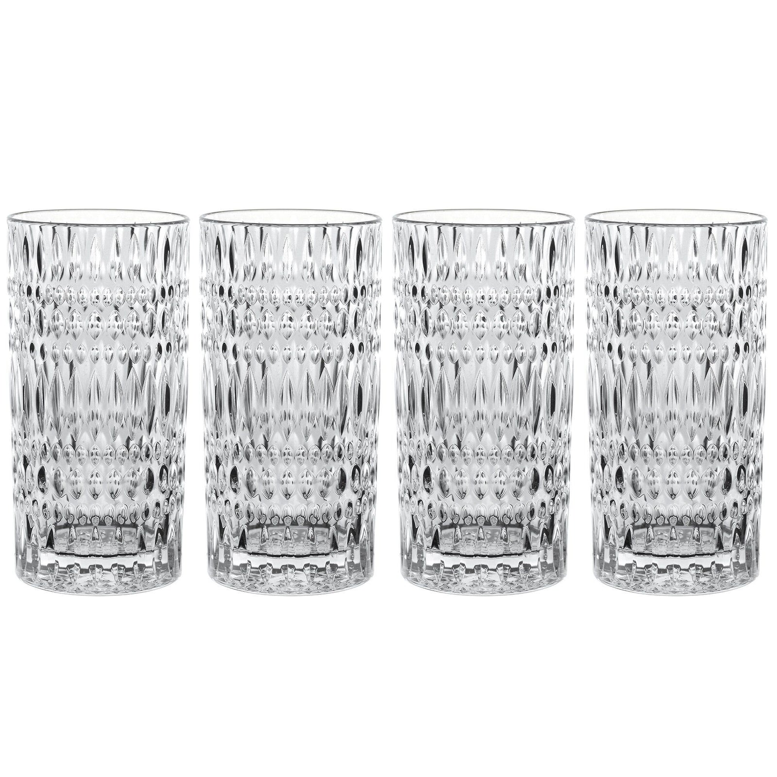 Nachtmann Nachtmann Ethno longdrinkglas, 43,4 cl, 4 stk. ❤ billede i brug (Longdrinkglas)