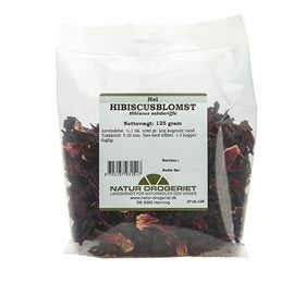 Detaljeret produktbillede af ND Hibiscus hel 125g. på tilbud