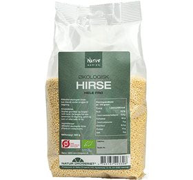 Detaljeret produktbillede af ND Hirsegryn hele Ø 125g. på tilbud