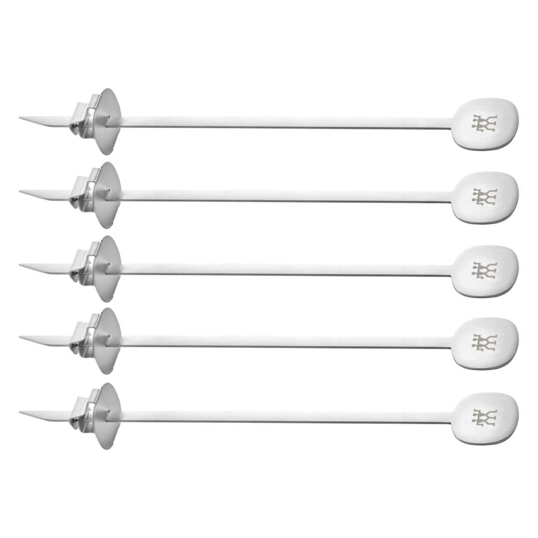 Zwilling Zwilling BBQ+ spyd, 5-pak, rustfrit stål – produktvisning (Grillspyd)