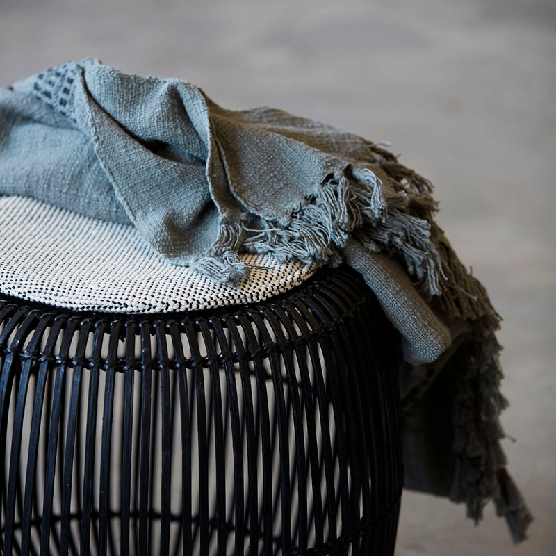 HouDoctor - Plaid, Kolonia, Grå 180 x 130 cm ❤ Stort online udvalg i HouDoctor ❤ Billig fragt og hurtig levering 2 - 5 hverdage ❤ Varenummer: BGH-36825508937879 / Ean: &