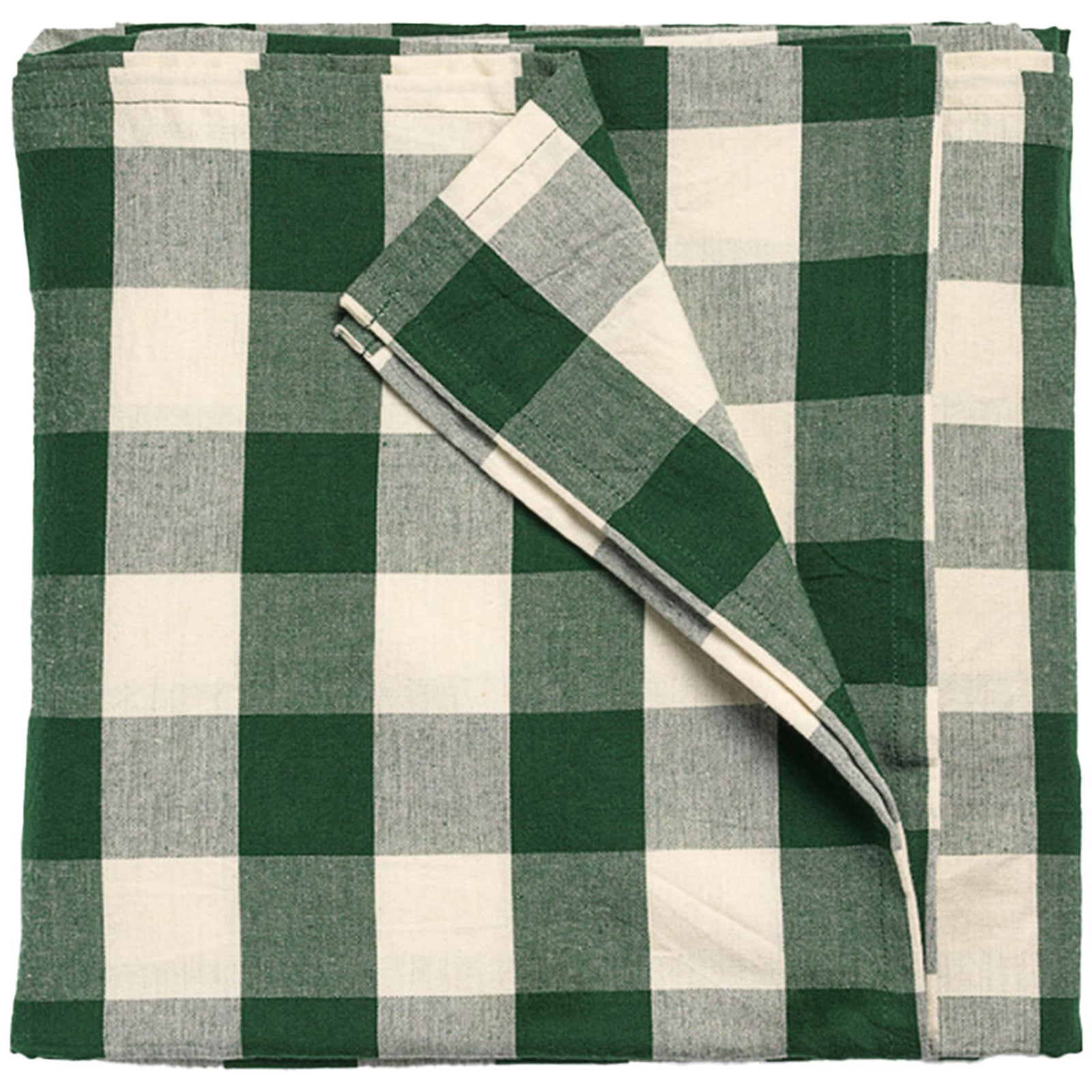 Midnatt Midnatt Elsa dug 250  145 cm, grøn/beige – billede i brug (Dug)