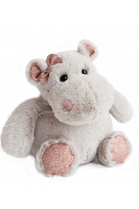 Produktbillede af Histoire d Ours bamse Girl & Glitter Flodhest Girl lille på tilbud i høj kvalitet