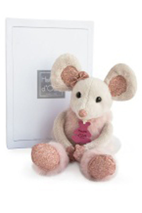 Produktbillede af Histoire d Ours bamse Girl & Glitter Mus Star lille på tilbud i høj kvalitet
