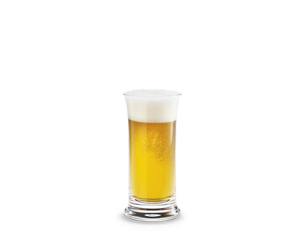 Produktbillede af Holmegaard No. 5 Ølglas klar 30 cl i premium kvalitet