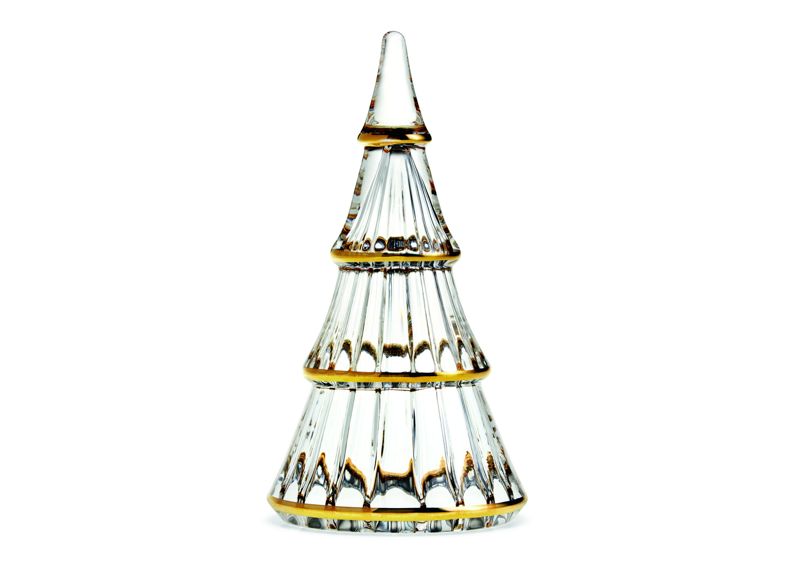 Produktbillede af Holmegaard Fairytales Juletræ klar med guld XL i premium kvalitet