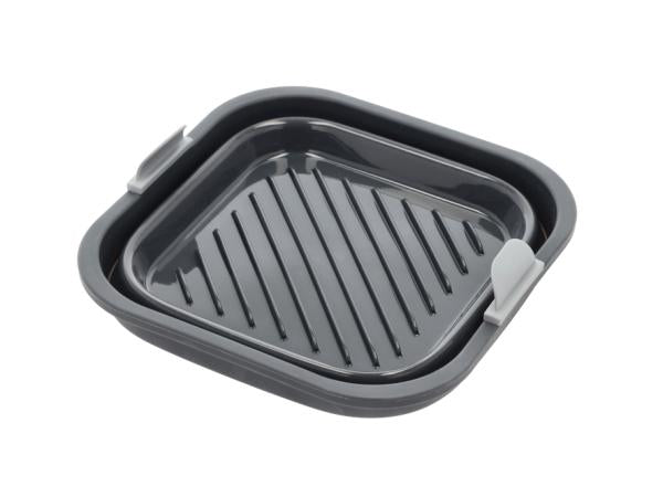 Produktbillede af Claus Holm HOLM Firkant Silikoneform til airfryer 19 x 19 x 8 cm i premium kvalitet