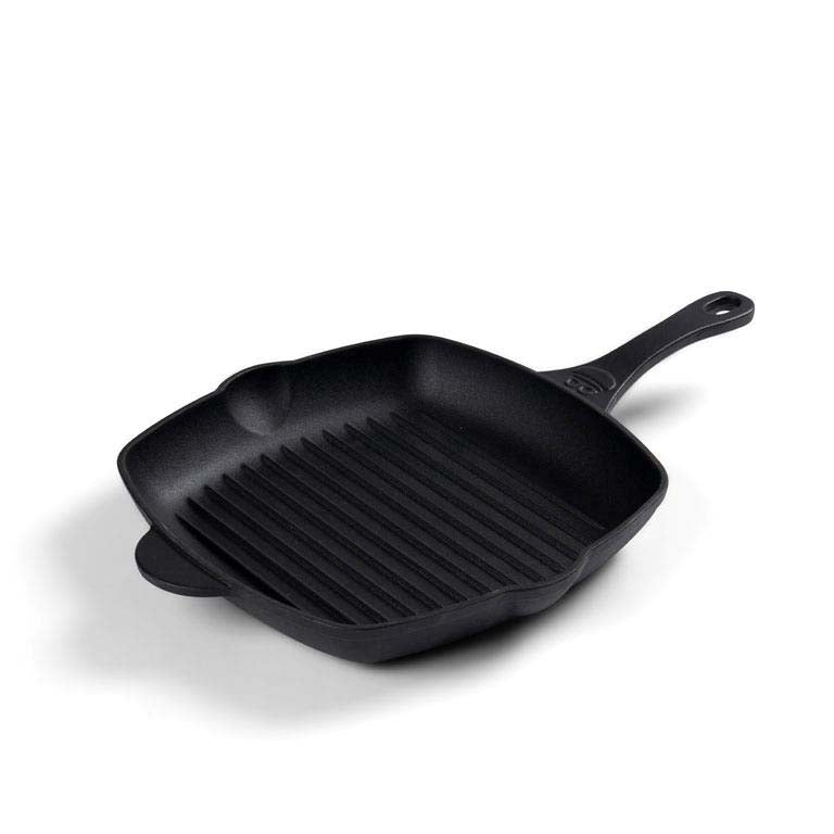 Produktbillede af Claus Holm HOLM Grillpande 28x28 cm støbejern i premium kvalitet