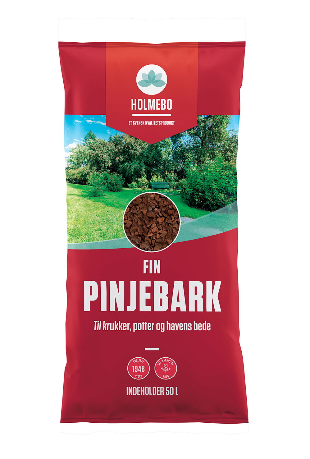 Produktbillede af Fin Pinjebark 7-15 mm 50 liter på tilbud i høj kvalitet