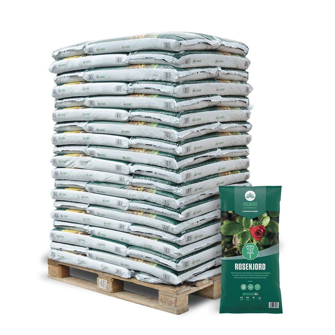 Produktbillede af Rosenjord 60 poser á 40 liter på tilbud i høj kvalitet