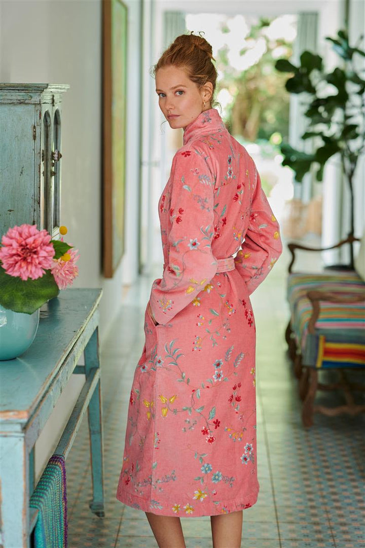 Pip Studio Badekåbe Les Fleurs Pink S